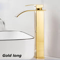 🚿 Waterfall Bathroom Faucet – Stylish & Functional! 🖤✨