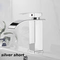 🚿 Waterfall Bathroom Faucet – Stylish & Functional! 🖤✨