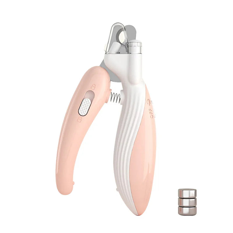 ✂️🐾 LED Pet Nail Clippers – Safe & Easy Grooming for Dogs, Cats & Small Pets