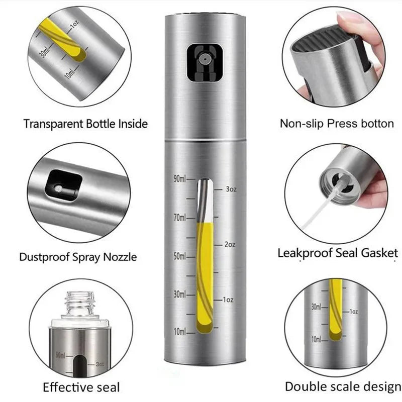 Stainless Steel Oil Spray Bottle🥗🔥
