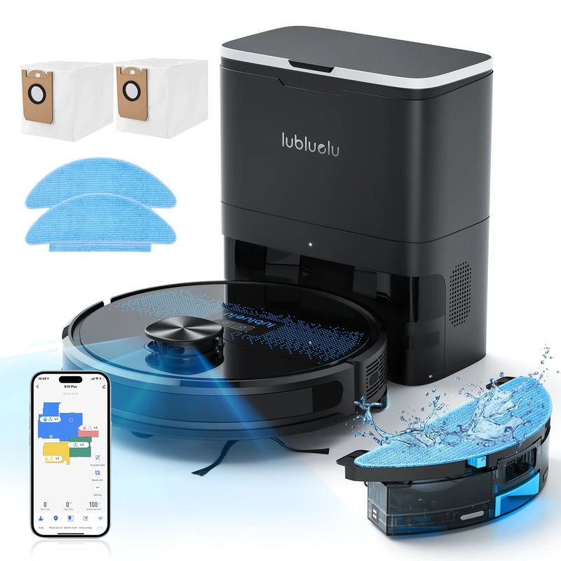 Lubluelu SL60 Plus Robot Vacuum Self Emptying