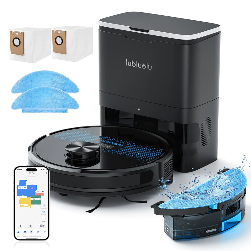 Lubluelu SL60 Plus Robot Vacuum Self Emptying