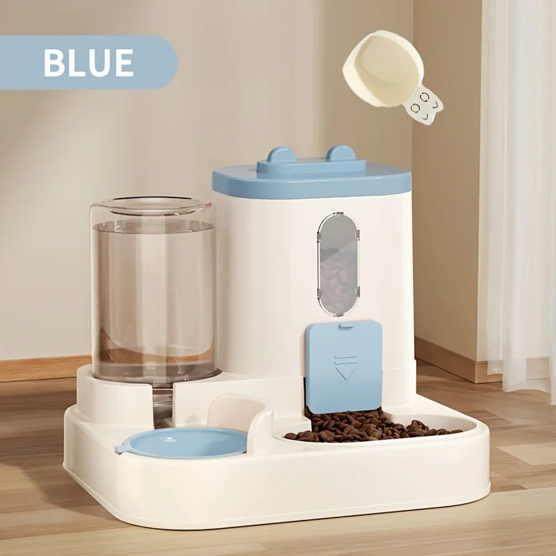 Cat Food & Water Dispenser – Automatic & Convenient! 🥣💧