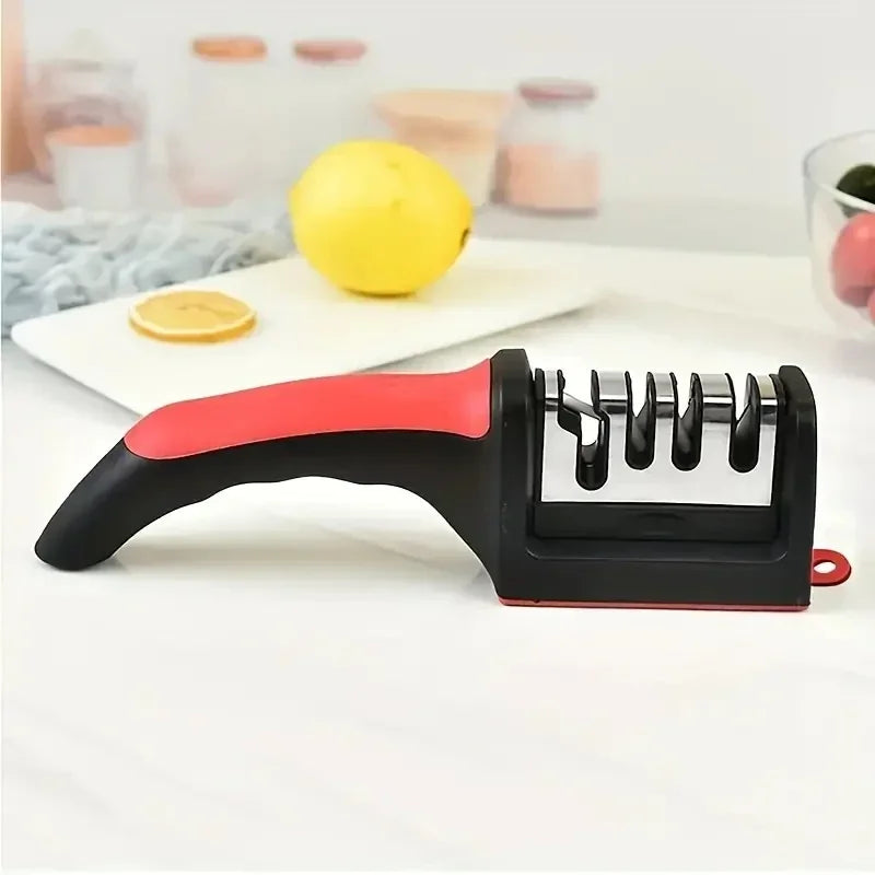 🔪 3-Segment Knife Sharpener – Easy & Effective! ✨