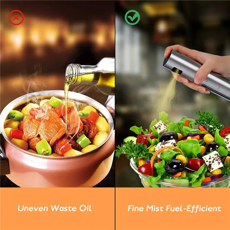 Stainless Steel Oil Spray Bottle🥗🔥
