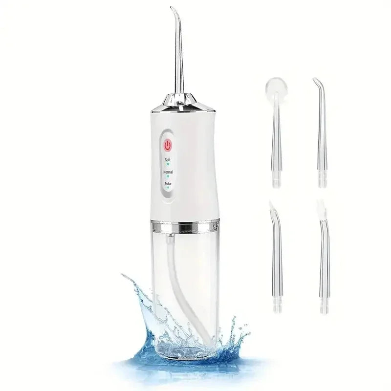 😁 Portable Electric Water Flosser – Clean Teeth Anywhere! 💦✨