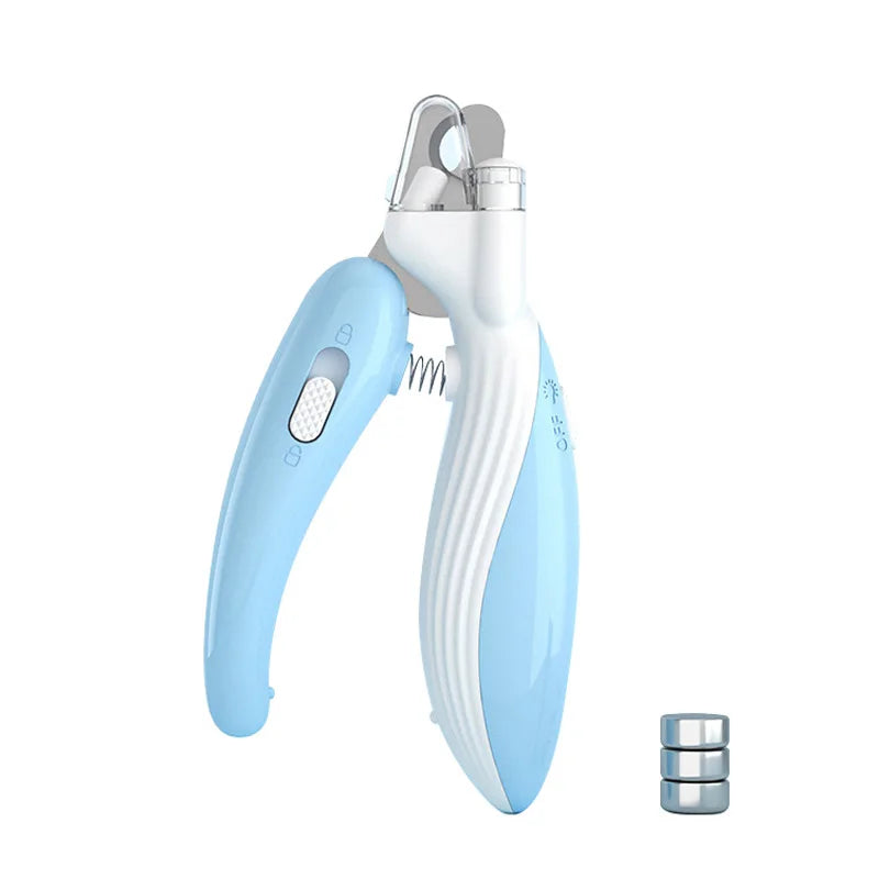 ✂️🐾 LED Pet Nail Clippers – Safe & Easy Grooming for Dogs, Cats & Small Pets