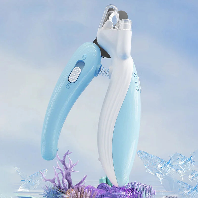 ✂️🐾 LED Pet Nail Clippers – Safe & Easy Grooming for Dogs, Cats & Small Pets