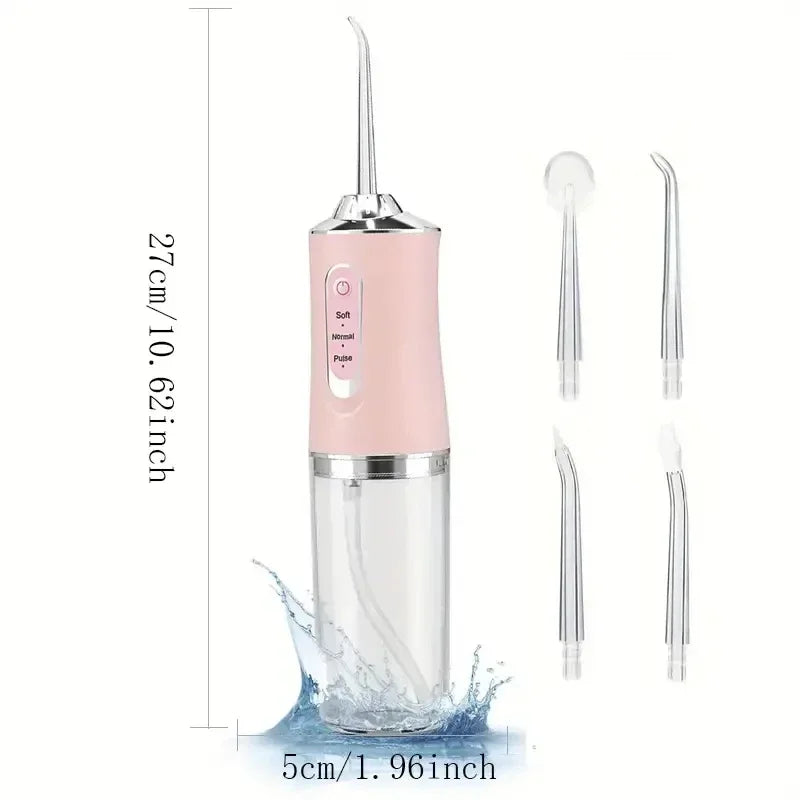 😁 Portable Electric Water Flosser – Clean Teeth Anywhere! 💦✨