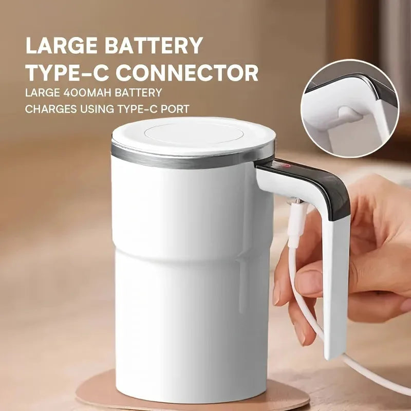 380ML Electric Coffee Self Mixing Mug IP67 Waterproof Coffee