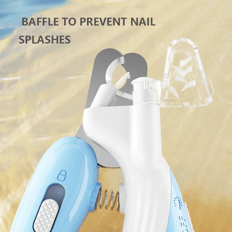 ✂️🐾 LED Pet Nail Clippers – Safe & Easy Grooming for Dogs, Cats & Small Pets
