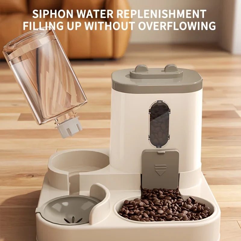 Cat Food & Water Dispenser – Automatic & Convenient! 🥣💧