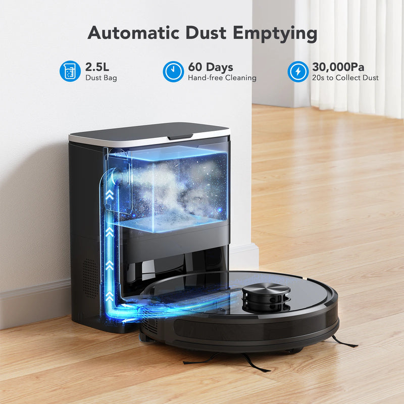 Lubluelu SL60 Plus Robot Vacuum Self Emptying