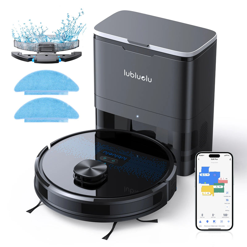 Lubluelu SL60 Plus Robot Vacuum Self Emptying