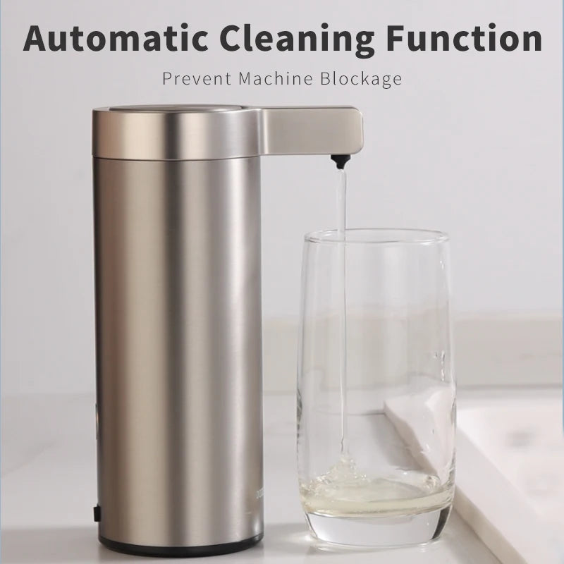 🧼✨ Automatic Soap Dispenser – Touchless & Smart (Stainless Steel)