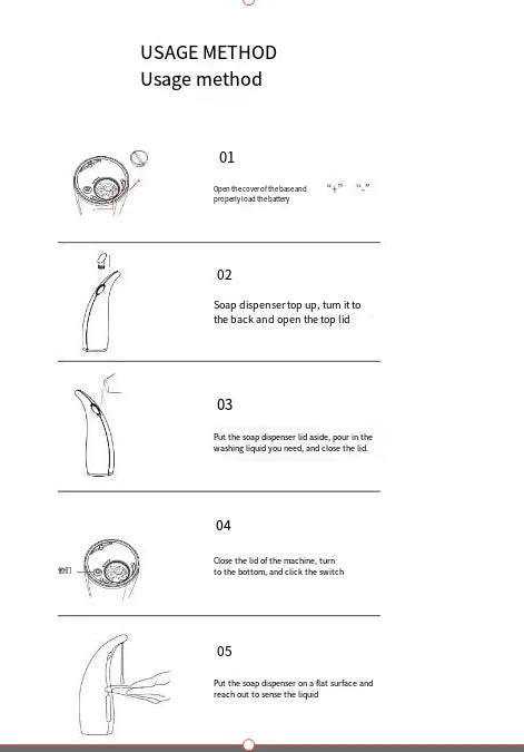🧼 Automatic Soap Dispenser – 300ML Touchless & Smart! ✨