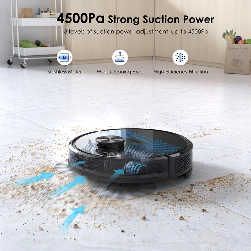Lubluelu SL60 Plus Robot Vacuum Self Emptying