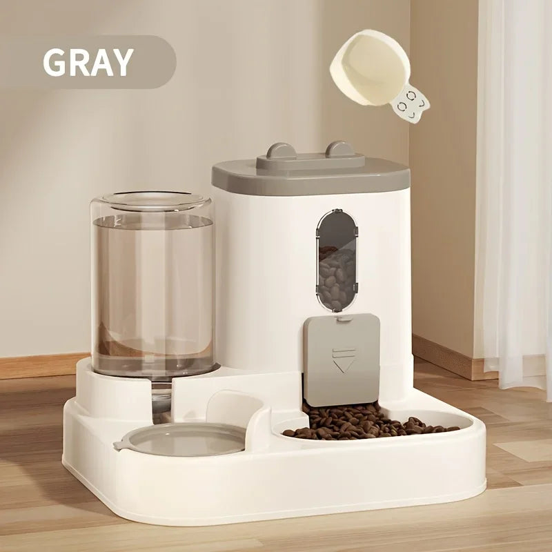 Cat Food & Water Dispenser – Automatic & Convenient! 🥣💧