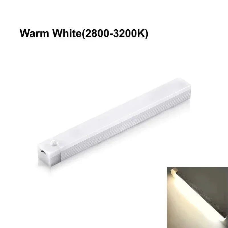 💡 USB Rechargeable LED Light with Motion Sensor – For Cabinets, Closets & More! 🚶‍♂️✨