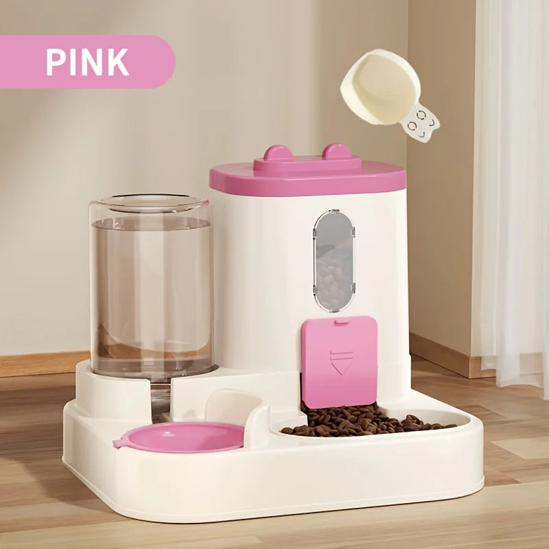 Cat Food & Water Dispenser – Automatic & Convenient! 🥣💧